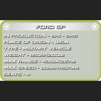 Ford GP 91 Kl.HC WWII